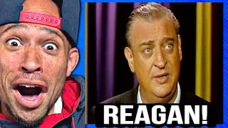 Rodney Dangerfield Has President Reagan Laughing Up a Storm (1981)! He's a legend LOL...