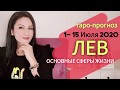 ЛЕВ ТАРО ПРОГНОЗ 1~15 ИЮЛЯ 2020. Основные сферы жизни