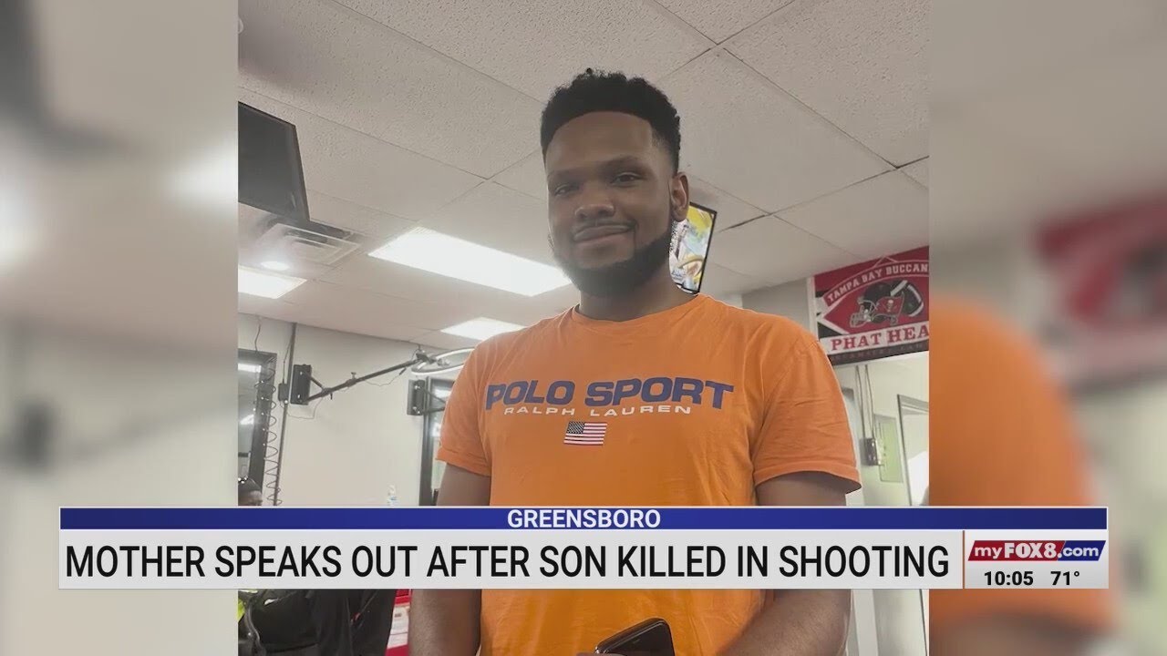 Greensboro mother speaks out after son killed in shooting - YouTube