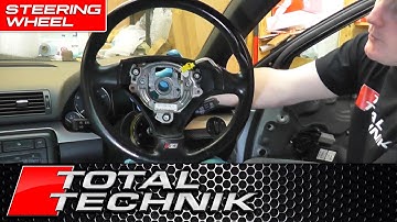 How to Remove Steering Wheel COMPLETE GUIDE | Audi A4 S4 RS4 | B6 B7 (2001-2008)