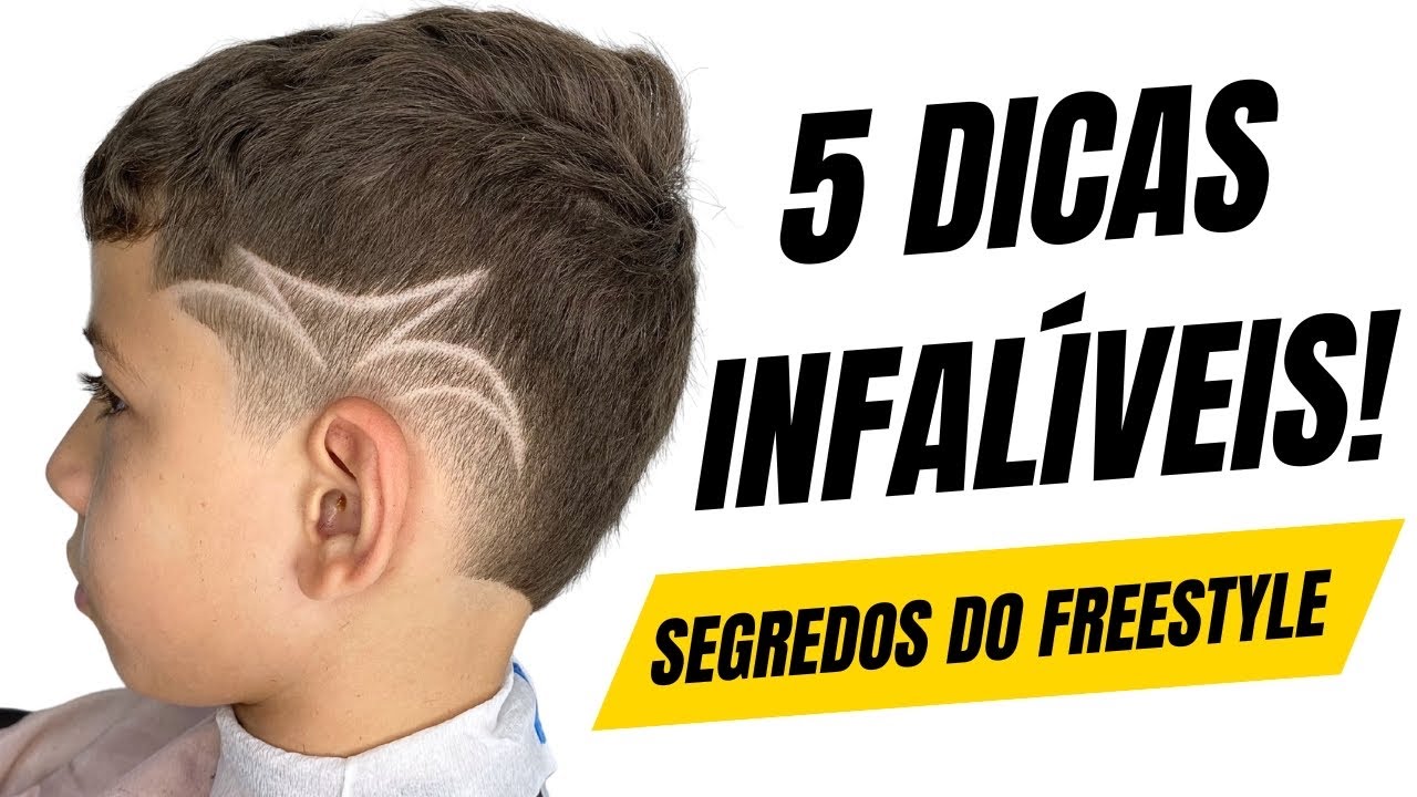 Como Fazer FREESTYLE NO CABELO com Precisão: 5 DICAS INFALÍVEIS - YouTube