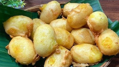 Garing dan Renyah !!! Cara membuat Tape Goreng Tepung Rondo royal awet crispynya & tidak berminyak