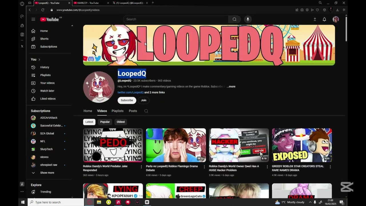 Loopedq roblox drama video