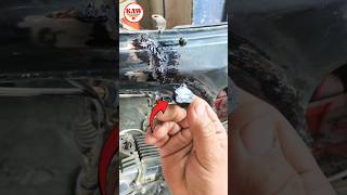 CD 70 Chassis Crack Repair | Welding Fix | CD 70 Frame Weld Step by Step 🔧#CD70Chassis #MechanicLife