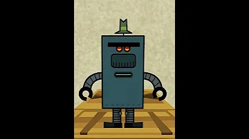 Mr Grumpy As A Robot CROOKED CUCUMBERS 