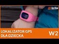 Lokalizator GPS ukryty w zegarku dla dziecka - W2 - Spy Shop