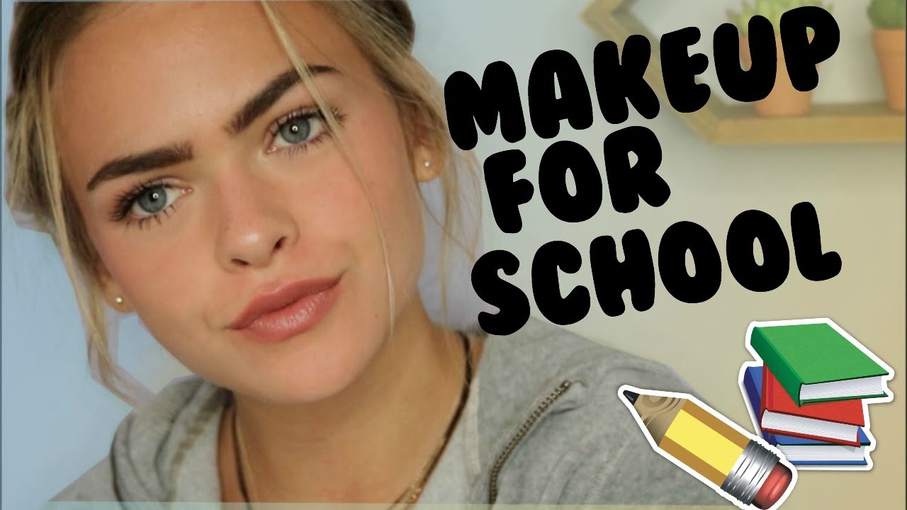 Natural Drugstore Makeup Tutorial For School Summer Mckeen YouTube