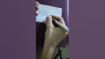 Mehwish name signature 7/50 days/ how to signature like a boss #shorts #signature #50dayschallenge