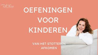 Oefeningen voor kinderen om van het stotteren af te komen