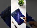 Easy Galaxy painting | painting for beginners #art #painting #tutorial