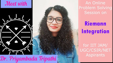 𝐌𝐚𝐭𝐡𝐬 𝐀𝐬𝐩𝐢𝐫𝐚𝐧𝐭𝐬 || 𝐌𝐞𝐞𝐭 𝐰𝐢𝐭𝐡 𝐏𝐫𝐢𝐲𝐚𝐦𝐛𝐚𝐝𝐚 || 𝐑𝐢𝐞𝐦𝐚𝐧𝐧 𝐈𝐧𝐭𝐞𝐠𝐫𝐚𝐭𝐢𝐨𝐧