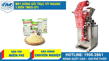 Máy đóng gói trục vít ngang 3 biên TMĐG - 2F3