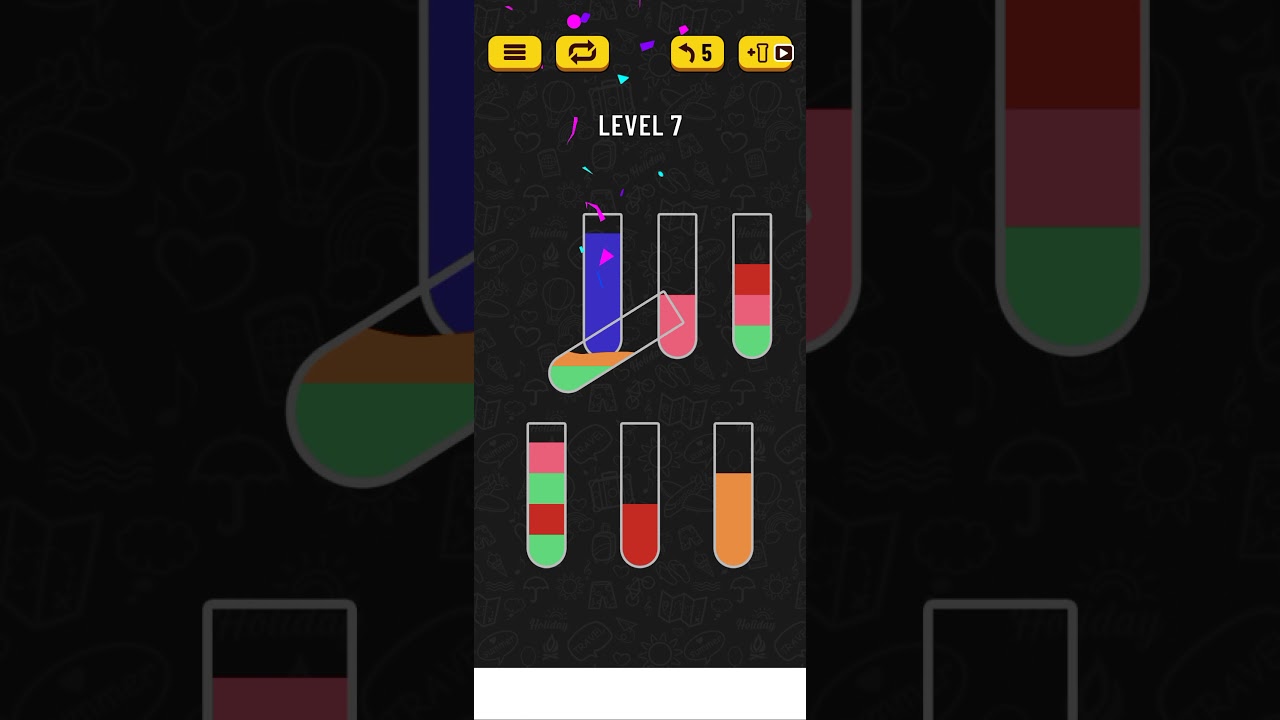 Water Sort Puzzle Level 7 