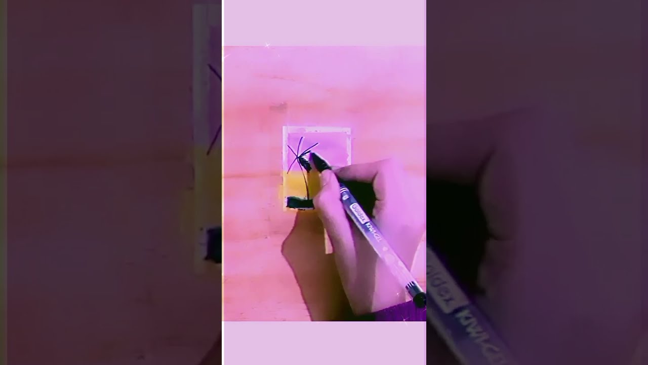 Smallest Painting|Easy AcrylicPainting