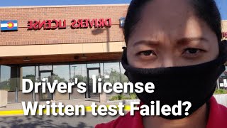 DMV Written Test Experience Colorado