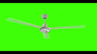 Ceiling Fan Animation Green Screen, 2D Ceiling Fan Animation Green Screen Video,