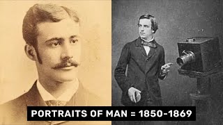 Portraits Of Man = 18501869 (Photomontage)