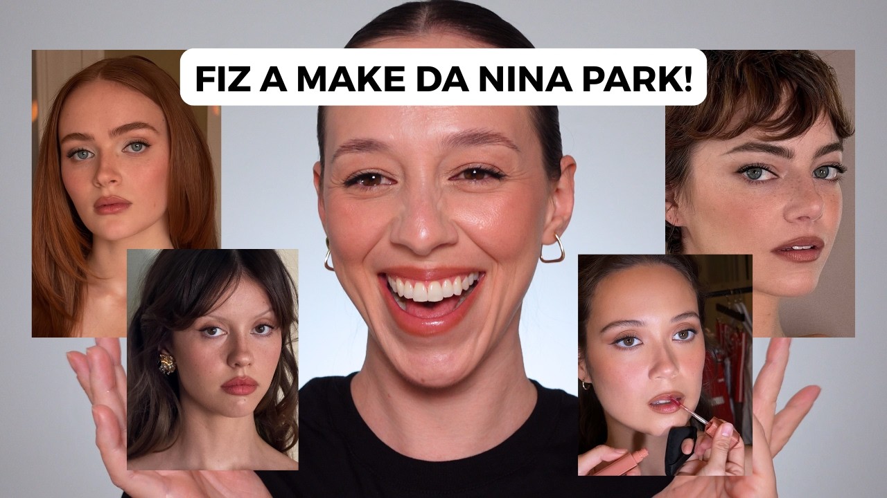 MAQUIAGEM COMPLETA da NINA PARK do ZERO | Técnica Profissional Passo a Passo | LITA MELLO