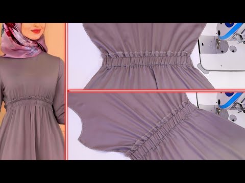 Basic Sewing tips and tricks, How to sew Elastic Waist For Blouse Easily, Best Sewing Techniques DIY