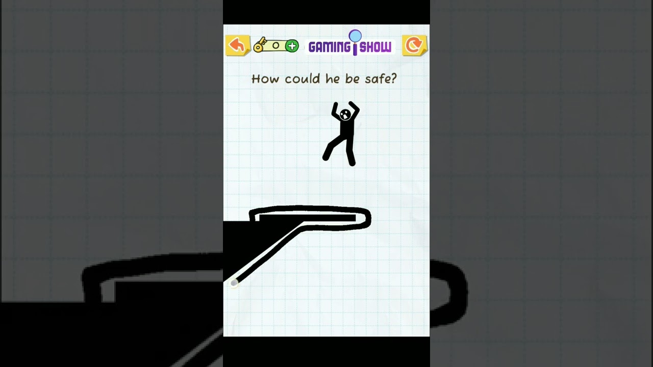 Gaming Show ♎ Draw 2 Save | saving a man | drawing game | high IQ game | kids game | funny game new