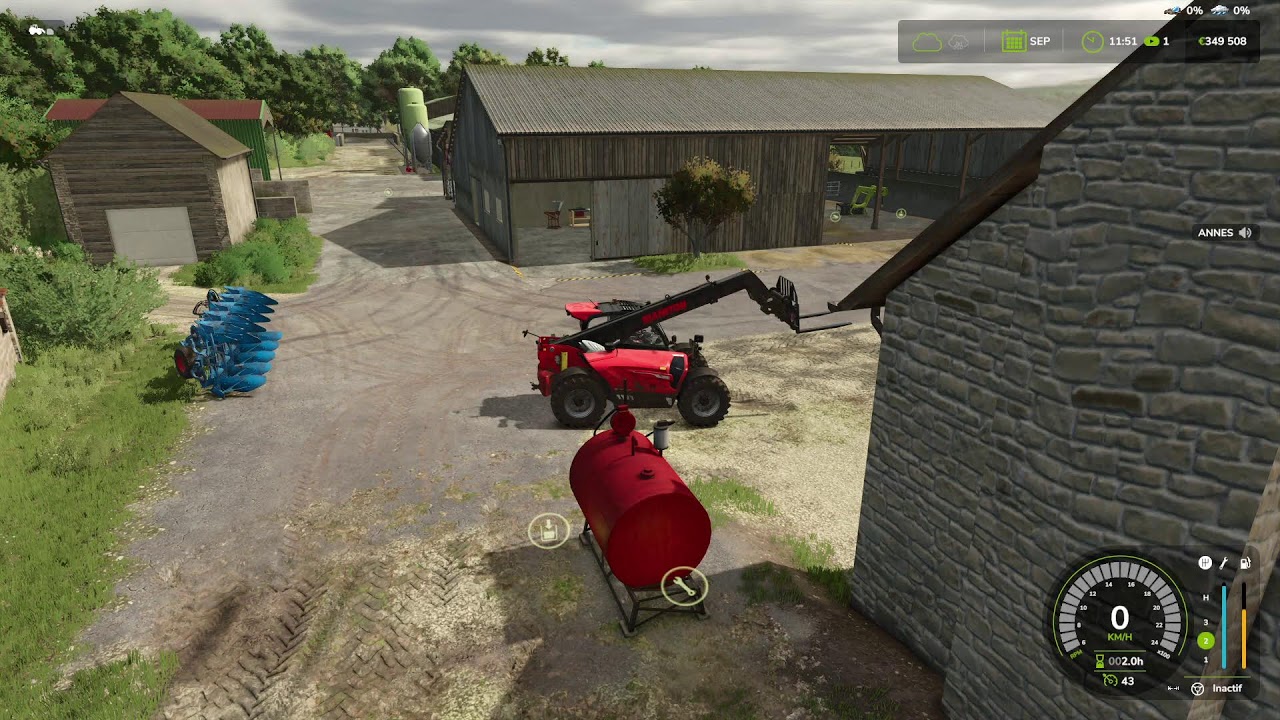 LIVE – Farming Simulator 🚜 Chill farming avec Gab et Evan