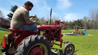 1946 Farmall A Cultivision  (For sale)  pt1