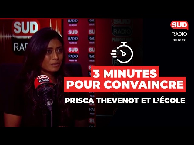 "L'école doit être la priorité de la campagne" : Les 3 minutes pour convaincre de Prisca Thevenot