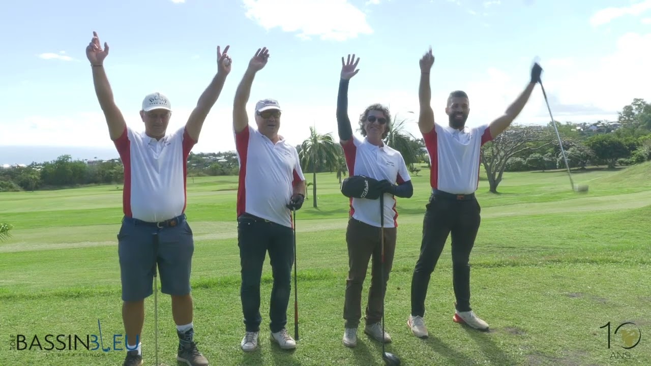 Vignette vidéo : compétition de golf BFC au Golf du Bassin Bleu à La Réunion, filmée par Pull Up Événements
