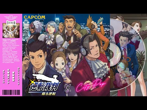 🌃 City Lights & Court Fights | a City Pop Tribute to Ace Attorney 🗯️