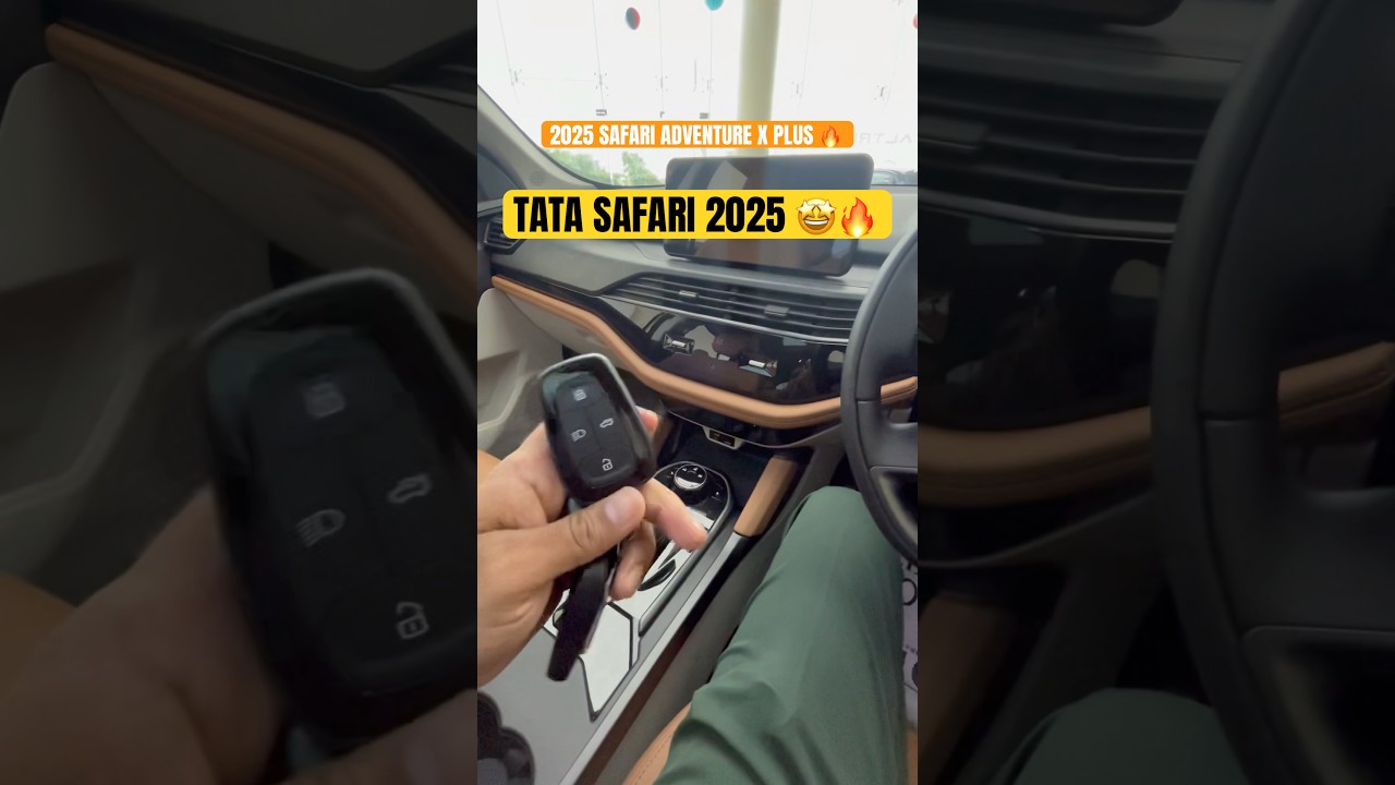 2025 Tata Safari Adventure x plus 🔥🤩 