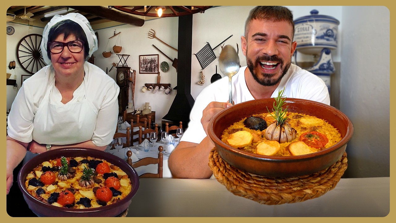 El ARROZ al HORNO que NO OLVIDARÉ en un PUEBLO de ALICANTE