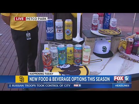 New Food Beverage Options Available At Petco Park