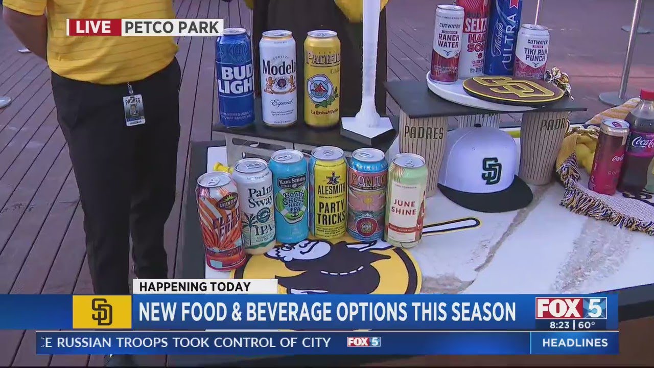 New Food, Beverage Options Available At Petco Park YouTube