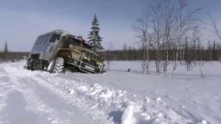 Дальнобойщики Севера Дороги крайнего севера Зимник #7 Extreme Truck Driver Siber