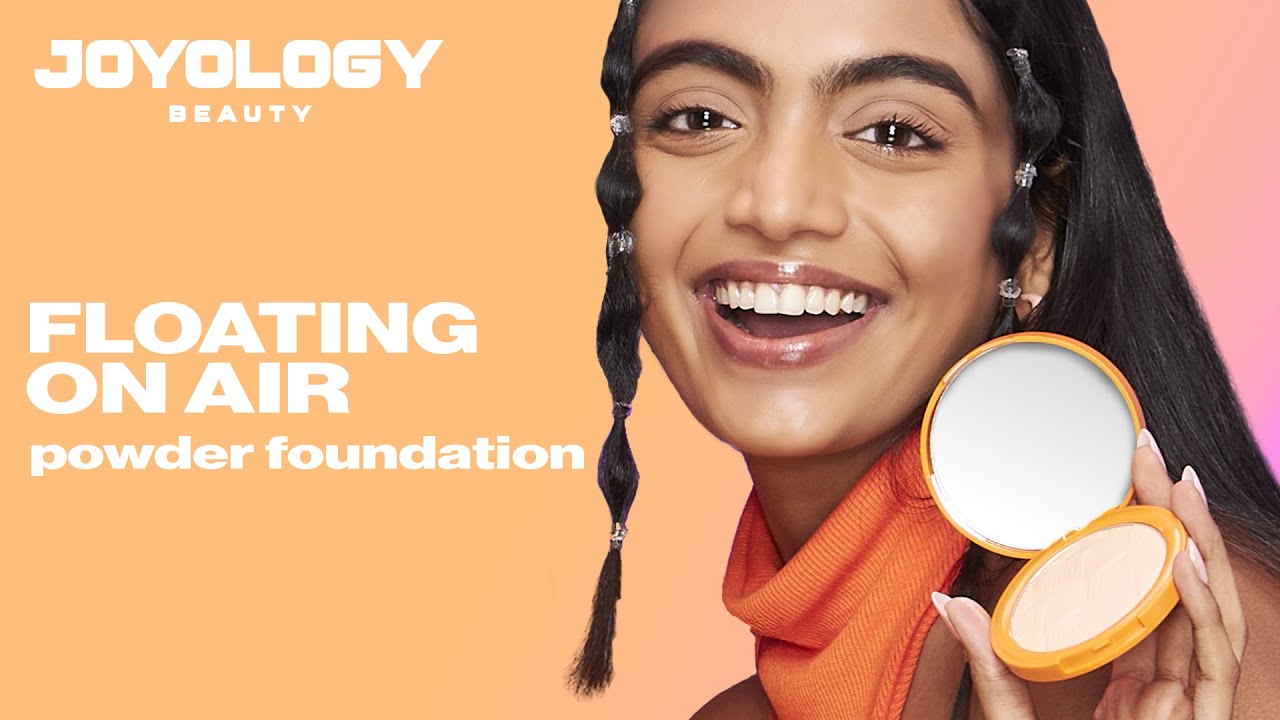 Flawless coverage, zero weight | Meet Floating on Air Powder Foundation by Joyology Beauty