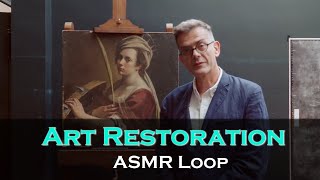 ASMR Loop: Art Restoration – 57 mins