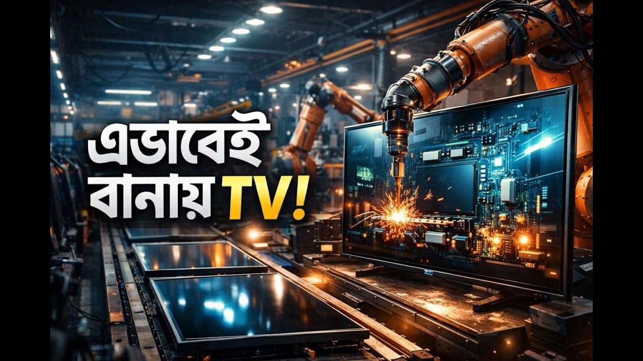 একটি Smart TV তৈরি হতে কী লাগে ভিতরের গোপন প্রক্রিয়া দেখুন!