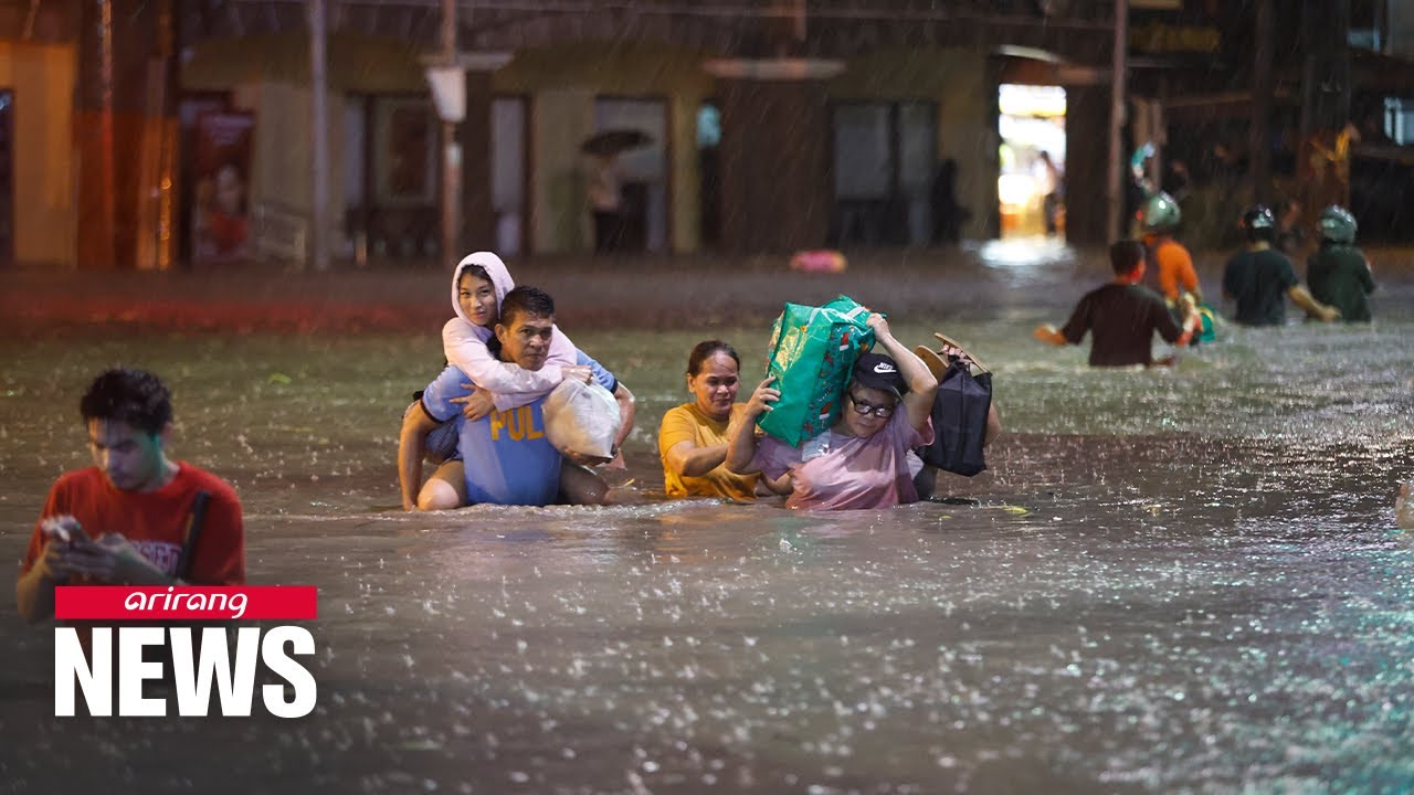 Tropical Storm Trami leaves at least 26 dead in the Philippines - YouTube