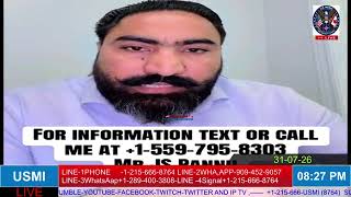 USMI Today Live Program ਅੱਜ ਦਾ ਲਾਈਵ ਪ੍ਰੋਗਰਾਮ #ਪੰਜਾਬ #ਖਾਲਿਸਤਾਨ #ਜਿੰਦਾਬਾਦ 