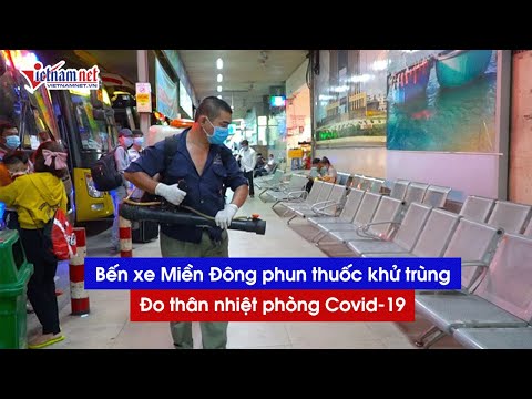 Video Cập nhật tin tức Covid TPHCM: Bến xe Miền Đông phun... - youtube