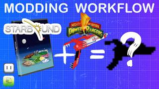 Starbound Modding Workflow – Power Ranger Blaster (No Commentary, Timelapse)
