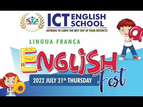 ENGLISH FEST 2022 'Ascension to the mastery of LINGUA FRANCA'