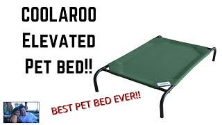 Coolaroo Elevated Pet Bed Unboxing and Build!!