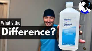 What's the Difference Between Isopropyl Alcohol and Rubbing Alcohol?