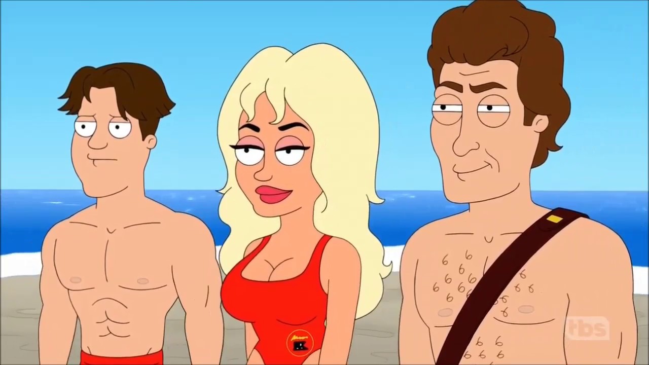 American Dad Roger Lifeguard