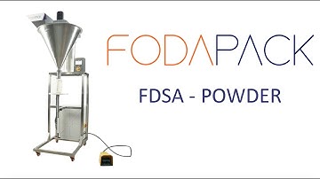 FDSA - Powder Semi Automatic Powder Filling Machine