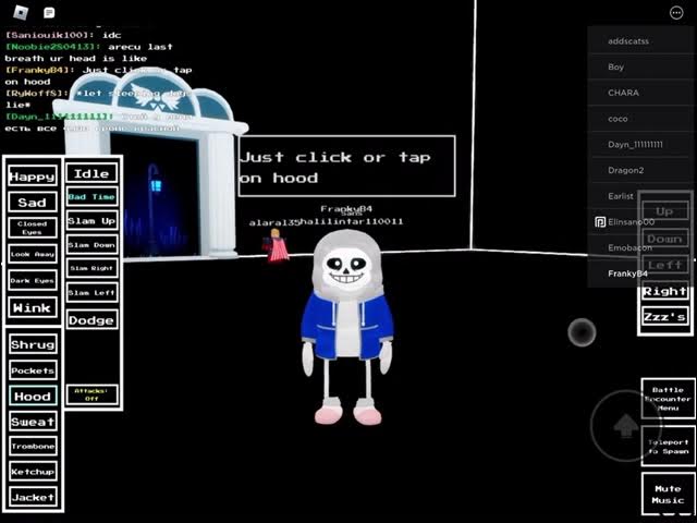 How to be killer sans and get VIP in the underground rp 