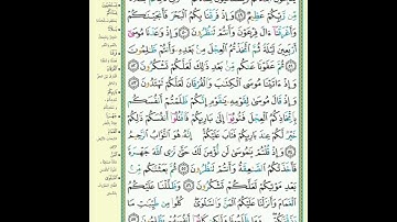 ص 8 - سورة البقرة - مكررة 7 مرات للتثبيت الشيخ سعد الغامدي {رواية حفص}