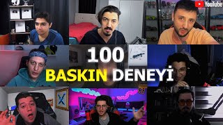 100 İNSANLA BASKIN DENEYİ.. Resimi