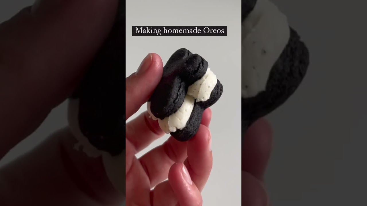 Watch Homemade Oreos on YouTube Watch Homemade Oreos on YouTube